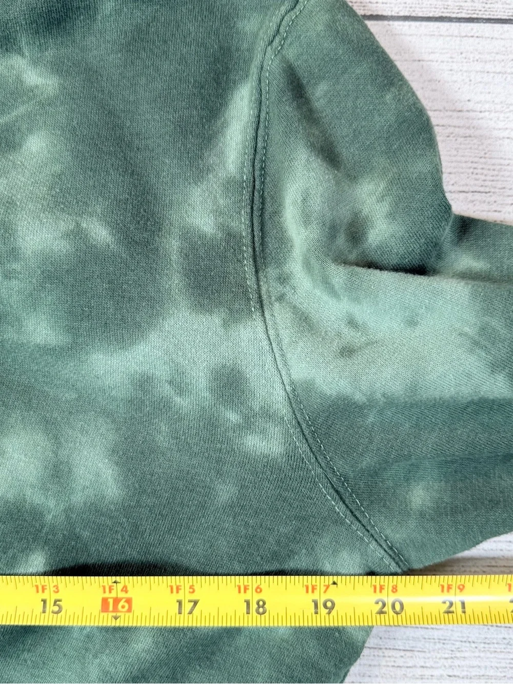 Keith Haring Kids Green Tie-Dye Crewneck Sweatshirt